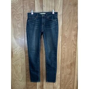 Rich & Skinny Womens Dark Wash Stretch Denim Skinny Jeans Size 27 Made in USA